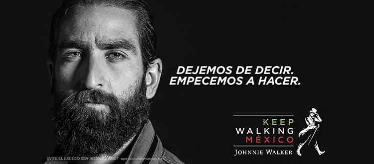 Johnnie Walker avanza a paso firme en el mercado mexicano
