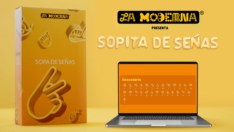 La Moderna y BESO crean el traductor de La Sopa de Señas.