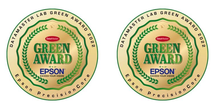 Epson recibe el premio GREEN Award 2022 de DataMaster Lab.