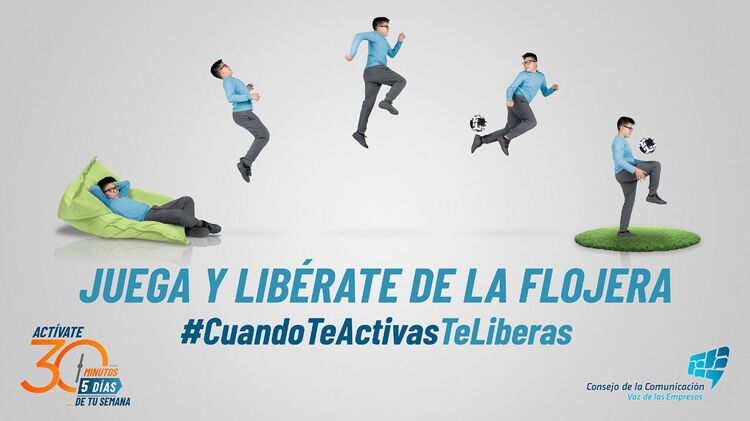 La campaña “Libérate”, busca promover que la sociedad mexicana se active.