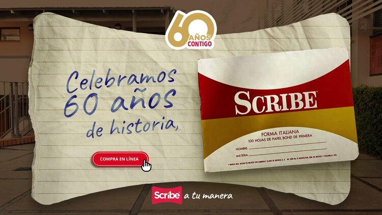 Birth Group realiza la campaña “Scribe a tu manera” con motivo del 60 aniversario de Scribe.