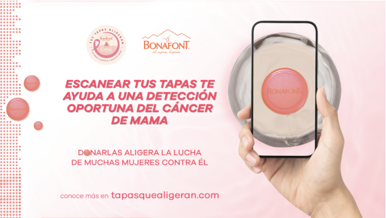 Bonafont y Fundación CIMA: tapita a tapita para aligerar la lucha contra el cáncer de mama.