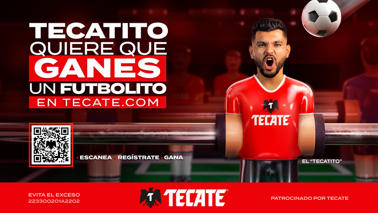 Tecate Futbolitos es la nueva campaña encabezada por Jesús Manuel, El Tecatito.